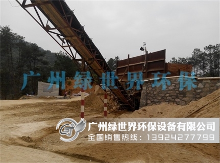 洗砂污泥脫水機(jī)洗砂情況