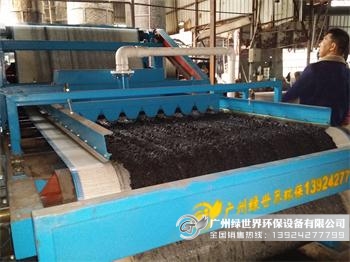 印染污泥脫水機(jī)脫水