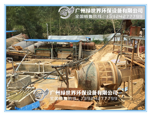 洗砂泥漿脫水機(jī)（廣東肇慶）