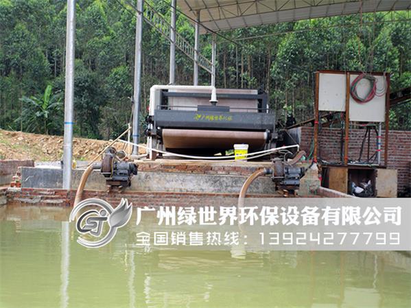 洗砂污泥脫水機處理